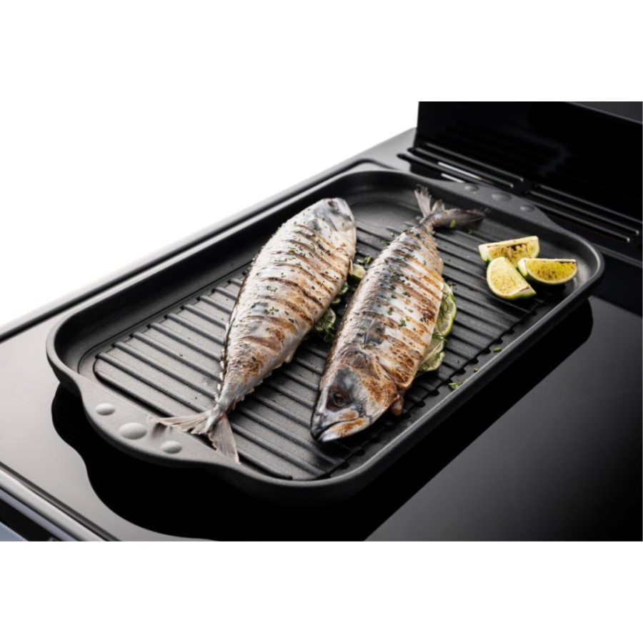 additioanl image for  RangeM Dual Fuel Bordeaux/Chrome 100 cm 